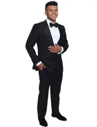 Men's Suits Suit 2-Piece Modern Fit Wedding Croom Party Jacket And Pants Tailored Tuxedos