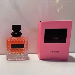 Women Fragrance 100ml Born in Roma Coral Fantasy Voce Viva Eau Parfum Long Lasting Time Good Smell EDP Design Brand Woman Lady Girl Perfumes Cologne Body