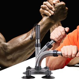 Arm Wrestling Wrist Power Trainer Hand Gripper Strength Muscles Increase Exercise Home Gym Sport Fitness Equipment Hand-Muscle Dev332A