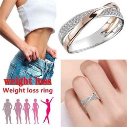 Magnetic Weight Loss Ring Health Fitness Jewellery Fat Burning Design Opening Therapy Fashion323T