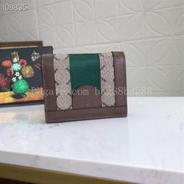 High quality men and women wallets designer card holder new fashion purse coin purse Ghome clutch bag 523155311H
