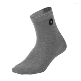 Men's Socks Conductive Grounding 25% Pure Silver Infused Ankle For Shoes 3 Pair