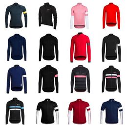 RAPHA team Cycling long Sleeves jersey 2018 Whole mtb bike High quality Fashion Clothes Quick Dry sportwear C2919274g