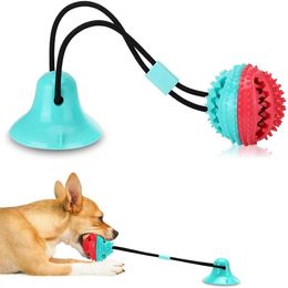 Dog Chew Toys for Aggressive Chewers Puppy Training Treats Teething Rope Toy about Boredom Doggy Puzzle Treat Food Dispensing Ball2356