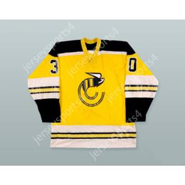 Custom WHA MICHEL DION 30 CINCINNATI STINGERS HOCKEY JERSEY NEW Top Stitched S-M-L-XL-XXL-3XL-4XL-5XL-6XL