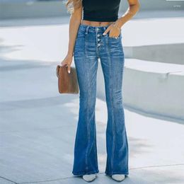 Women's Jeans Flare Women 2023 Fashion Strecth High Waist For Flared Denim Pants Streetwear 90s Vintage Clothes Mujer Femme