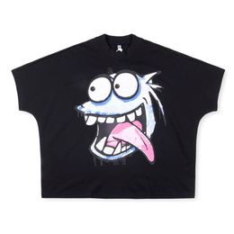 24SS T Shirts Blutosatire Billdog Wimpy Kid Tee Tees Short Sleeve Tee Print T-shirts 1 Quality Hip Hop Tee 6 Styles