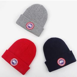 2023 Beanie Skull Caps Designer knitted hats ins popular canada winter hat Hats Scarves Gloves Embroidered Wool Casual Winter Classic Letter goose High quality