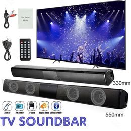 Computer Sers Wireless Bluetooth Sound Bar Ser System Super Power Wired Surround Stereo Home Theatre TV Projector 231215