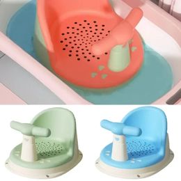 Bathing Tubs Seats Baby Tub Seat Bathtub Pad Mat Chair Safety Anti Slip born Infant Baby Care Children Cute Bathing Seat For 6-18 Months 231204