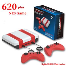 EU US Portable Game Players 620 plus Doubles video Game Console Handheld 8 bit console for Nostalgia 620 NES games consoles with retail boxes in stock ship