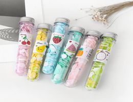 Portable Soap Petals Soaps Piece Tube Flower For Travel Scented Random Colour Essential Deodorant Accessories 10pcs4182829