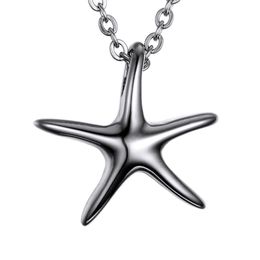 Lily Memorial Jewellery Pendant Starfish charm Urn Pendant Ashes Necklace Keepsake with Chain Necklace with a Gift Bag280G