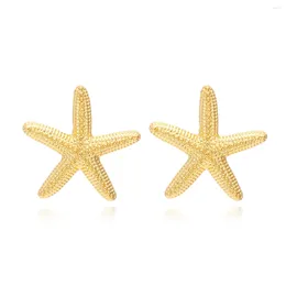 Dangle Earrings Trendy Metal Starfishes For Women Fashion Star Shaped Jewelry Gift Accessories