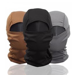 Tactical Balaclava Full Face Mask Camouflage Wargame Helmet Liner Cap Paintball Army Sport Mask Cover Cycling Ski2185