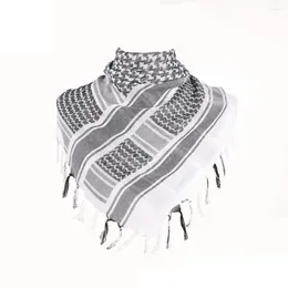 Scarves Thick Shawl Vintage Printed Sunshade Scarf With Tassel Detailing Stylish Unisex For Offering Neck Protection