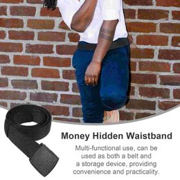 Waist Support Money Bag Travel Belt Hidden Box Waistband Decor Secrete Men Cash Supply Women Prank Prop