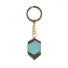 Keychains Natural Stone Keyring Key Holder Purse Bag For Car Christmas Gift 2023 Brand Chain