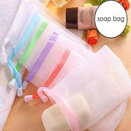 Soap Bag Sponges Foam Mesh Soaped Glove for Foaming Cleaning Bath Net Bathroom Gloves Mesh3342