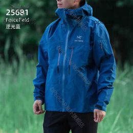 Mens Hoodie Arcter Designer Jackets Beta Alpha Sv Gtx Pro Hard Shell Charge Coat 25681 Backlit Blue Forcefield l Re WN-7YG1