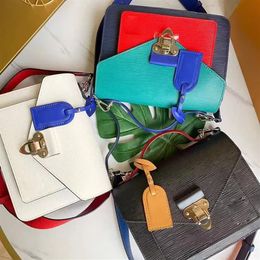 Designer OEO Monceau handbag 3 Colours Women shoulder bags Luxurious chain crossbody bag M55405 fashion quilted heart leather handb241A