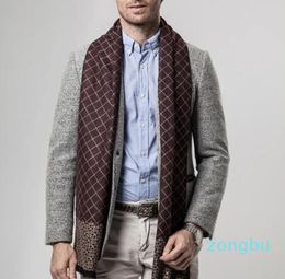 desigenr Mens scarves Plaid Scarf Men Scarves winter scarf Mens Plaid Cashmere Scarf new arrive