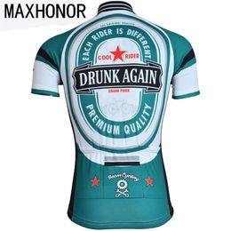 mens cycling top jersey beer jersey Cycling Clothing bicycle wear maxhonor bike wear Retro can be custom243C