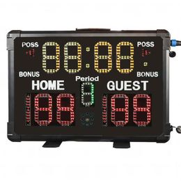 GANXINLED Portable Sport Electronic Scoreboard Multifunctional Big Digital Scoreboard for Many Kinds of Sports3045