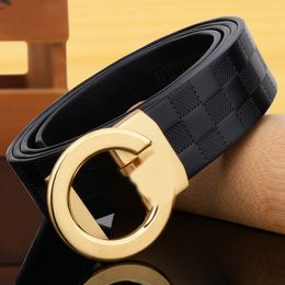 Designer Belt Fashion Automatic Buckle Leather Belt Width 3.5cm High Quality Belt Box Designer Men's and Women's Belts