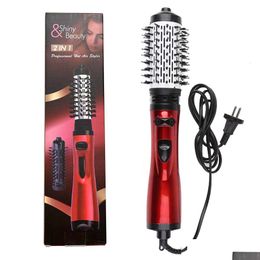 Curling Irons Mtifunctional Blow Dryer Combrotating Comb Air Combdetachable Drop Delivery Hair Products Care Styling Dhobz