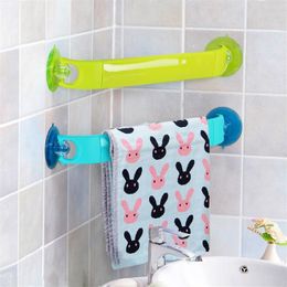 Portable Design Rotation Towel Rack 3 Colours Towel Bar Bathroom Accessories trong suction cup kitchen corner rack3030