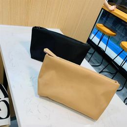 Latest Designer Cosmetic Bags for Women Fashion Traveling Toilet Clutch Bag Female Large Capacity Wash Toiletry Pouch in Khaki and245Q