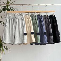 Hoodies Sweatshirts Summer Shorts Short Pants Fashion Running Loose Quick Dry Washing Process of Pure Fabric Trendy Casual Hiphop Stones Island tren