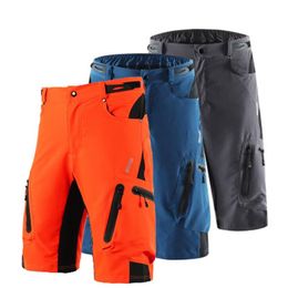 ARSUXEO Cycling Shorts Men Downhill Shorts Bicycle MTB Mountain Bike DH Short Pants Running Loose Outdoor Sports Trousers254x