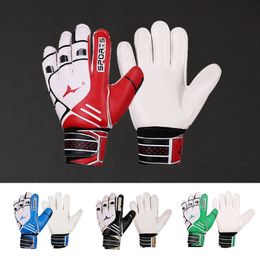 Sports Gloves Non Slip Goalie Football Training Men Wear Resistant Latex Finger Protective Soccer Goalkeeper Kids Size 510 231205