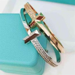 Lady Fashion New Diamond Sterling 925 Silver Women's Bracelet Fashion Jewelry Bracelet Accessories G2203033000