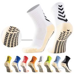 Men's Socks Socks Hosiery Football Towel Soles Sports Arrow Glue Anti Slip Training Thickened Outdoor Running Mid Length Socks Lybt