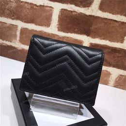 High quality men's women's leather zipper short wallet letter multicolor wallet women's fashion wallet with gift bo298V