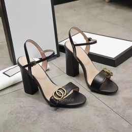 Fashion high heels sandals famous designer women elegant party luxury sandals chunky heel dress shoes platform slippers C120501