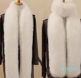 Scarves Qearlstar super long faux fur scarf winter women scarf cosplay Warm Fashion decor Fluffy Shawl Wrap Luxury scarf