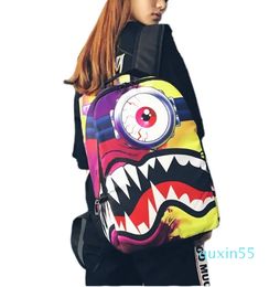 fashion kids cartoon min cosplay trend hip hop oxford cloth boys girls creative high school student