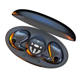 Wireless Bluetooth earphones,Comfortable Side-Sleeping Earphones - Sleek, Discreet, High-Quality Sound, Bluetooth Connectivity, 8-Hour Battery Life