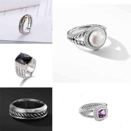 Silver Rings Thai Dy Plated ed Two-color Selling Cross Black Ring Women Fashion Platinum Jewelry231R