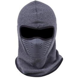 Dust-proof Cycling Face Mask Windproof Winter Warmer Fleece Bike Full Face Scarf Mask Neck Bicycle Snowboard Ski Men299s