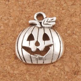 Halloween Pumpkins Cute MIC Antique Silver Charms 200pcs lot Fashion 18 3x15 8mm Pendants Jewelry DIY L1098274k