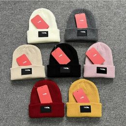 Cappello lavorato a maglia unisex Designer North Beanie Cap Uomo Autunno Inverno Caps Luxury NF Skull Caps Casual aderente unisex per il tempo libero Pullover Bonnet Gorros