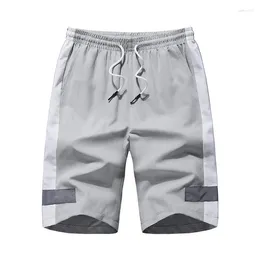 Men's Shorts 2023 Summer Capris Fashion Brand Micro Elastic Loose Mens Breathable Casual Sports Versatile Middle Pants