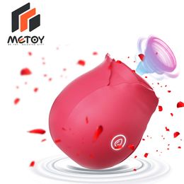 Sex Toy Massager Metoy Rose Toys for Women Clitoral Vibrator Stimulator with 10 Mind-blowing Tapping Modes Vibrating Adult Toy