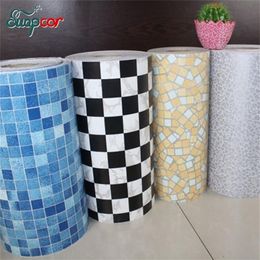 5M 10M New Bathroom Tiles Waterproof Wall Sticker Vinyl PVC Mosaic Self adhesive Anti Oil Stickers DIY Wallpapers Home Decor T200276z