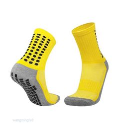 Men's Socks Socks Hosiery Running adhesive football for men's sports anti slip wear-resistant sweat absorbing and breathable socks